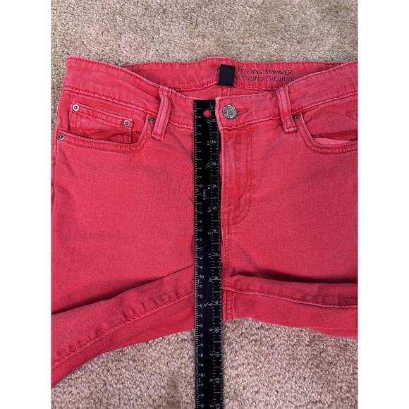 Gap Womens Jeans Size 6 28 R Skimmer Legging Pink Jean Stretch Denim Pants C516 - Picture 9 of 13